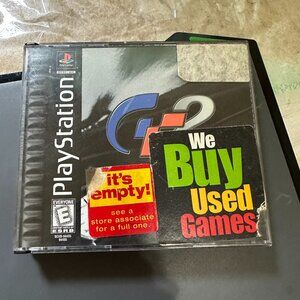 Gran Turismo 2 PS1 PlayStation 1 One Disc and Case Only Missing 1 Disc & Manual